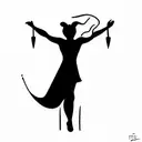 Nike goddess  tattoo design idea