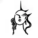 Nike goddess  tattoo design idea