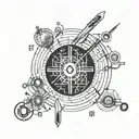 05 07 2004 morse code tattoo design idea