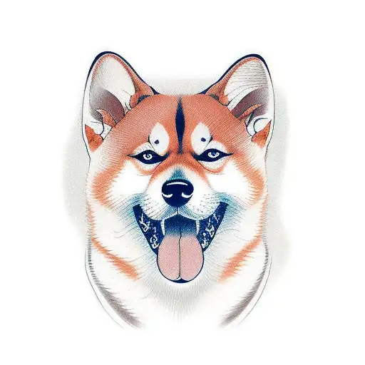 Shiba Inu in Finland tattoo design idea