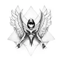 arc angels  tattoo design idea