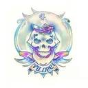 PLUR tattoo design idea