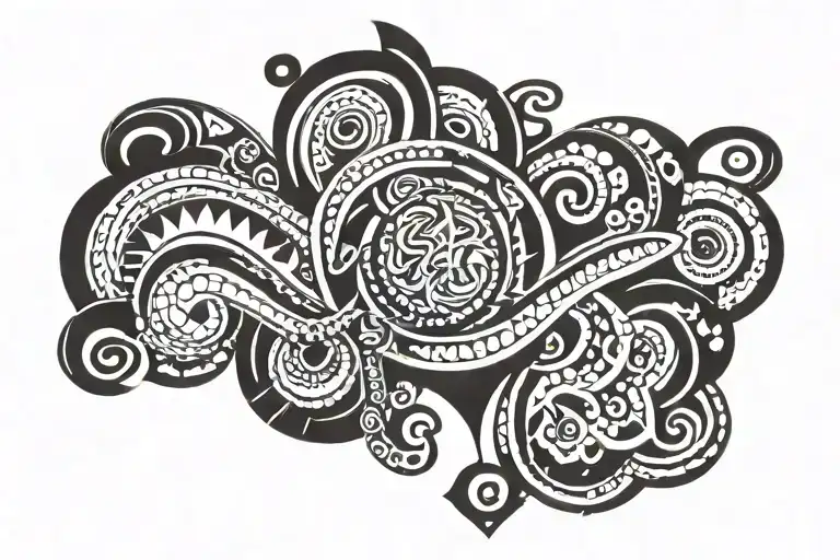 names and birthdates tattoo design idea