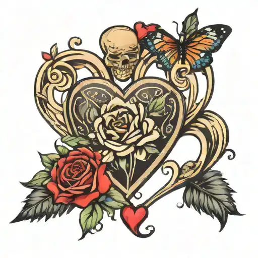 Praise the Heart tattoo design idea