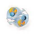 Two Moons tattoo design idea