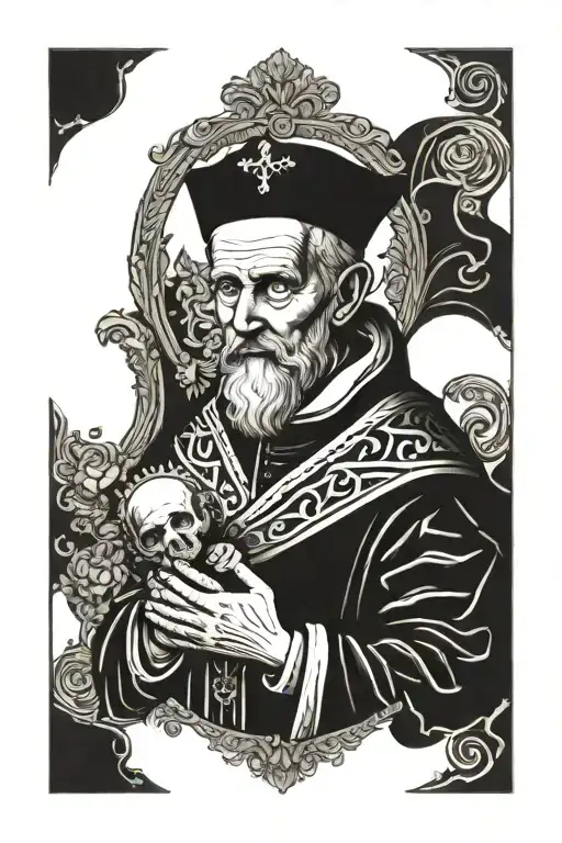 St Vincent De Paul tattoo design idea