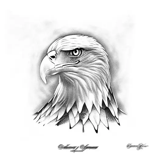 eagle fighting with snake on chest tattoo design idea