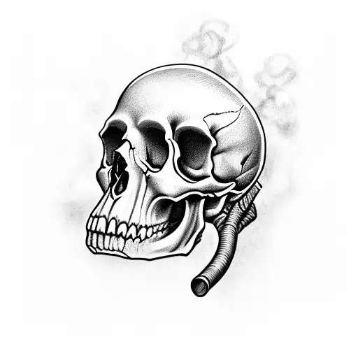 HookUp Tattoo Skulls & Smoke 3 — Coast Fiber Tek