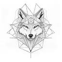 draco the dacian wolf tattoo with jason momoas forearm tatto combined like a snake between the triangles tattoo design idea