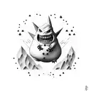 Gengar tattoo design idea