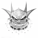 Gengar tattoo design idea