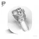 Flashlight tattoo design idea