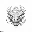 Dry Bowser tattoo design idea