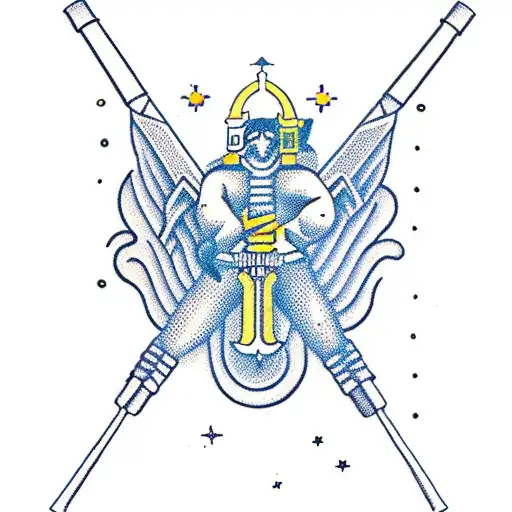 sagittarius  tattoo design idea