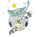 The Little Prince tattoo design idea