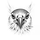 raven and white dove tattoo design idea