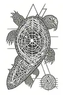 Terrapin station grateful dead 13 point lightning bolt  tattoo design idea