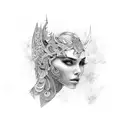 profecía maya tattoo design idea