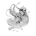 profecía maya tattoo design idea