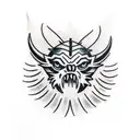 lobos tattoo design idea