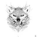 lobos tattoo design idea