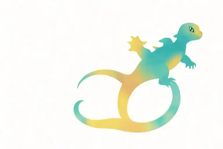 charmander Pokemon tattoo design idea