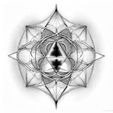 sacred geometry  chakras tattoo design idea