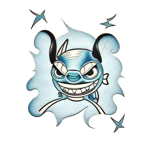 Stitch  tattoo design idea