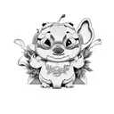 Stitch  tattoo design idea