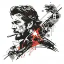 Che Guevara tattoo design idea