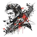 Che Guevara tattoo design idea