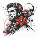 Che Guevara tattoo design idea