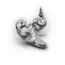 broken wishbone tattoo design idea