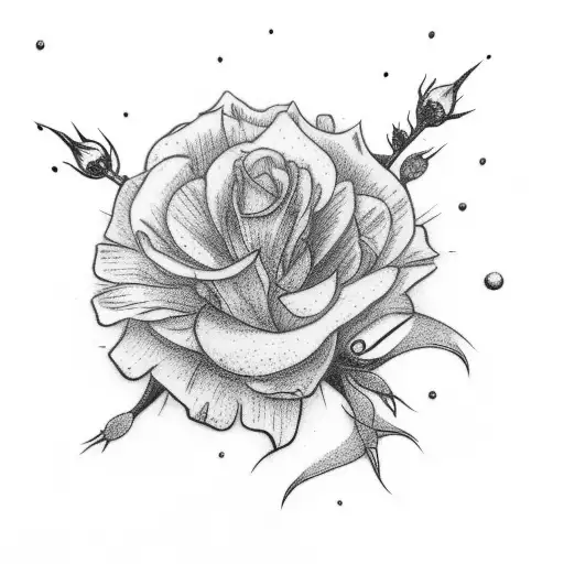 spine tattoo with cosmos, roses and aster flowers tattoo design idea