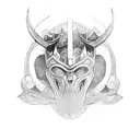 Ragnar Lothbrok tattoo design idea