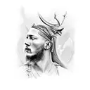 Ragnar tattoo design idea