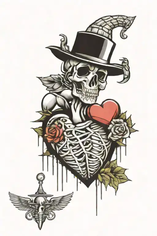 prison, drug addiction, broken heart, fear, sorrow and loneliness  tattoo design idea