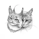 sibling tattoo 2 Sisters 1 brother tattoo design idea