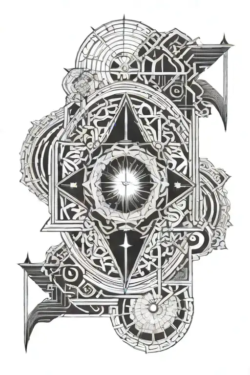Dune Messiah book cover  tattoo design idea