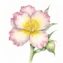 carnation, carnation, narcissus, poppy, bee, music notes  tattoo design idea