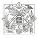 Led zeppelin symbols tattoo design idea