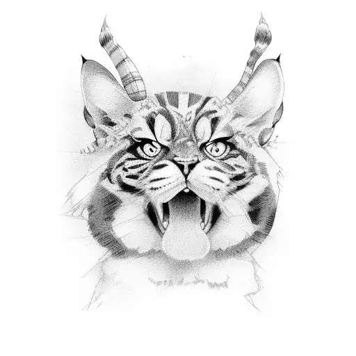 bingo balls tattoo design idea