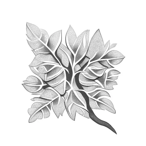 bingo, travel, wisteria tattoo design idea