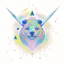 ursa major constellation tattoo design idea