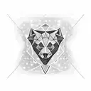 ursa major constellation tattoo design idea