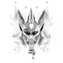 Anubis tattoo design idea