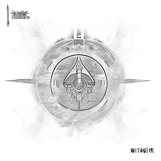  Continue with ancient jedi tomb hieroglyphs  tattoo design idea