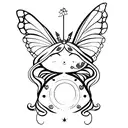 fairy tattoo design idea