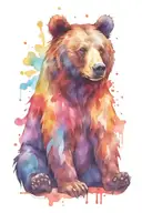 gay bear tattoo design idea