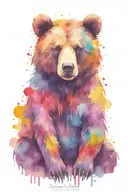 gay bear tattoo design idea